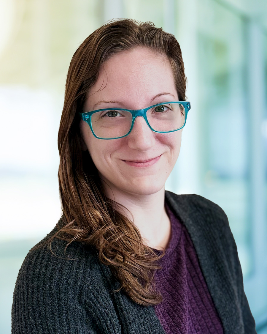 woman with black sweater