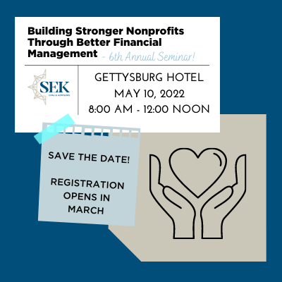 nfp seminar event button save the date