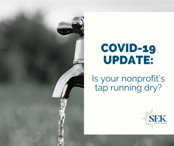 Is your nonprofit’s tap running dry?