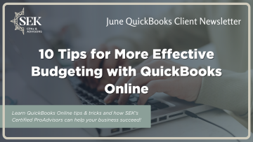 10 Tips for More Effective Budgeting with QuickBooks Online