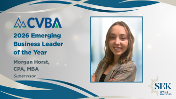 morgan horst cvba emerging business leader