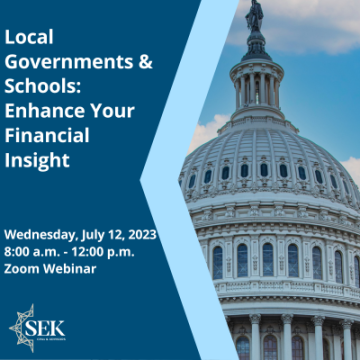 Local Governments & Schools: Enhance Your Financial Insight 2023