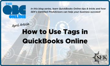 How to Use Tags in QuickBooks Online