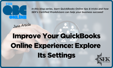 Improve your QuickBooks Online experience: Explore its settings