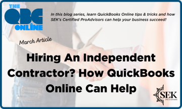 Hiring an independent contractor? How QuickBooks Online can help