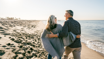 couple on the beach