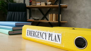 emergency plan binder