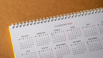 2026 calendar