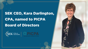 SEK CEO, Kara Darlington, CPA, named to PICPA Board of Directors