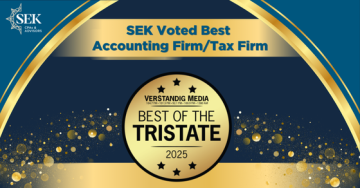best of the tristate award on blue background