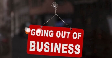 going out of business sign