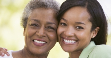 mother and daughter