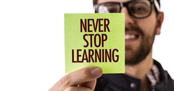 Never stop learning