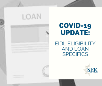 EIDL Loan Eligibility and Loan Specifics