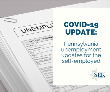 PA unemployment updates for the self-employed