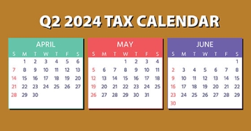 q2 2024 tax calendar