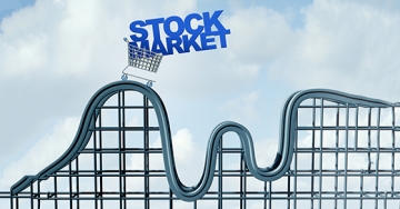 stock market rollercoaster
