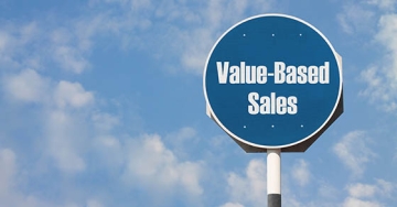 Value Based Sales Sign