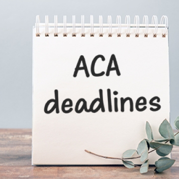 2022 deadlines for reporting health care coverage information