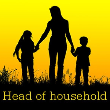 Some taxpayers qualify for more favorable “head of household” tax filing status 
