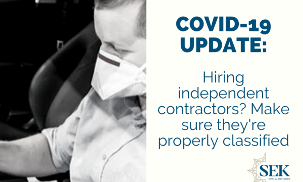 Hiring independent contractors? Make sure they’re properly classified