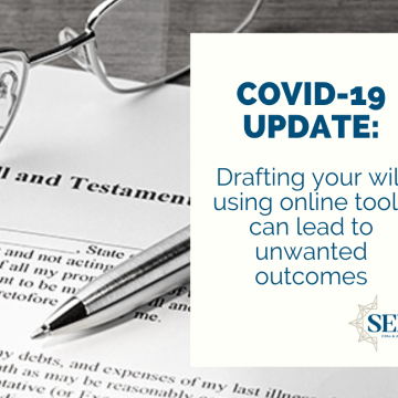 Drafting your will using online tools can lead to unwanted outcomes
