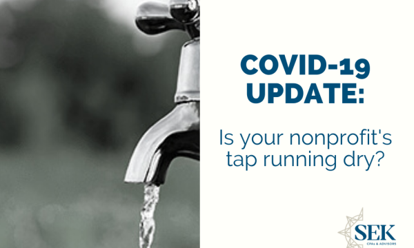 Is your nonprofit’s tap running dry?