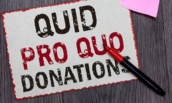 For nonprofits, quid pro quo isn’t a simple exchange