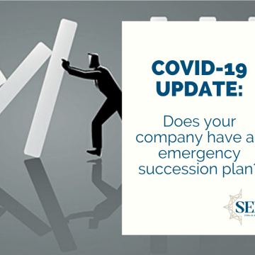 Does your company have an emergency succession plan?