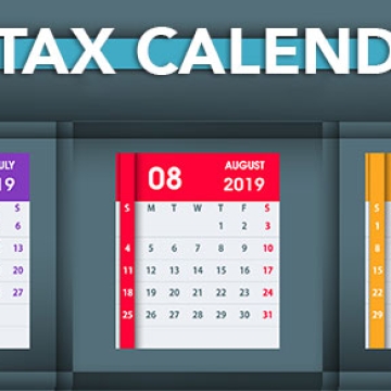 2019 Q3 tax calendar: Key deadlines for businesses and other employers