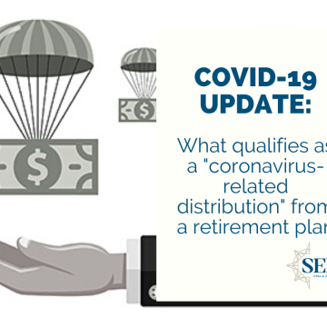 What qualifies as a “coronavirus-related distribution” from a retirement plan?