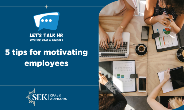 5 Tips for Motivating Employees