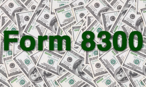 Large cash transactions with your business must be reported to the IRS