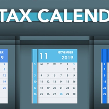 2019 Q4 tax calendar: Key deadlines for businesses and other employers 