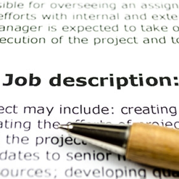 Review and revise job descriptions for everyone’s benefit