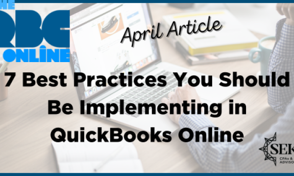 7 best practices you should be implementing in quickbooks online