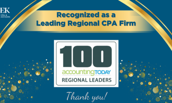 SEK Named a 2025 Regional Leader by Accounting Today