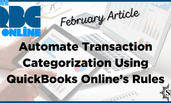 Automate transaction categorization using QuickBooks Online's rules