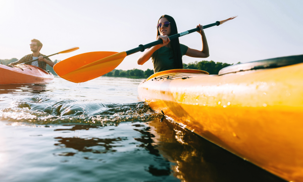 kayakers