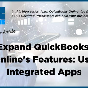 Expand QuickBooks Online's Features: Use Integrated Apps