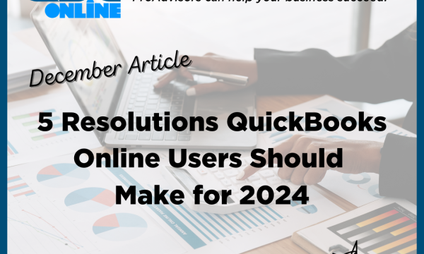 5 resolutions quickbooks online users should make for 2024