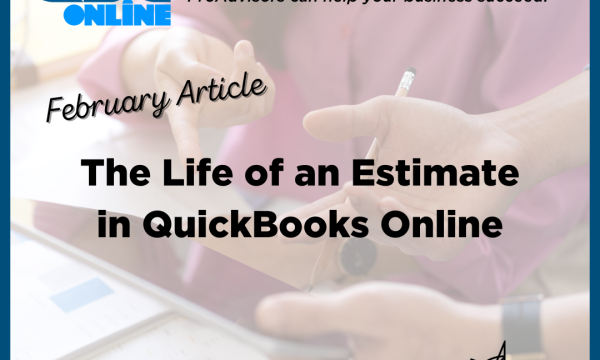 quickbooks life of an estimate online