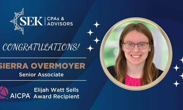 sierra overmoyer headshot with aicpa award