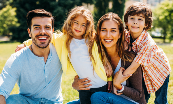 young family