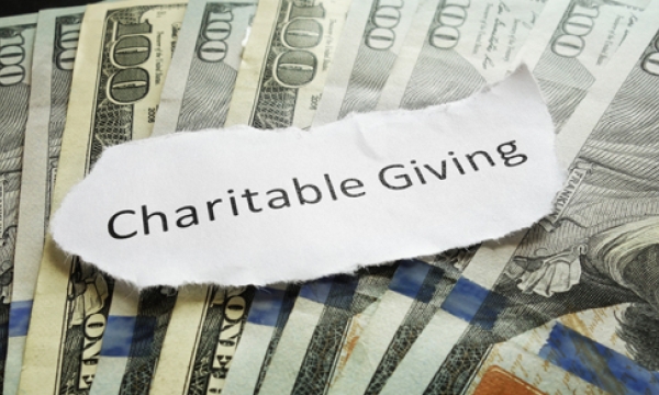 charitable giving over money