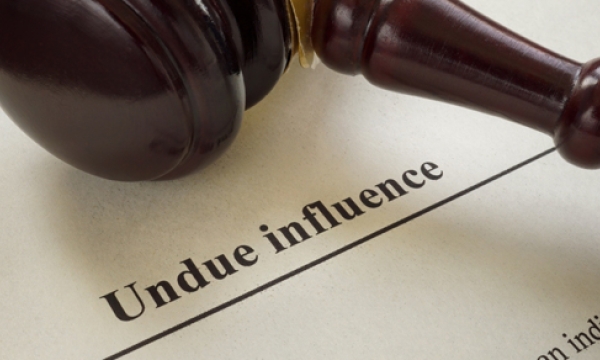gavel undue influence