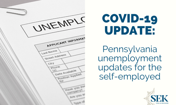 PA unemployment updates for the self-employed