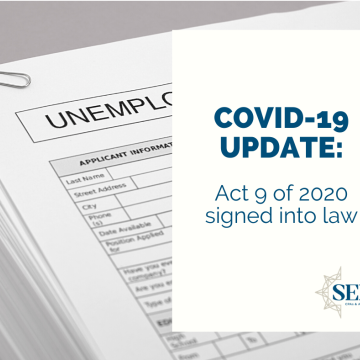 Act 9 brings changes to PA employer obligations for unemployment compensation