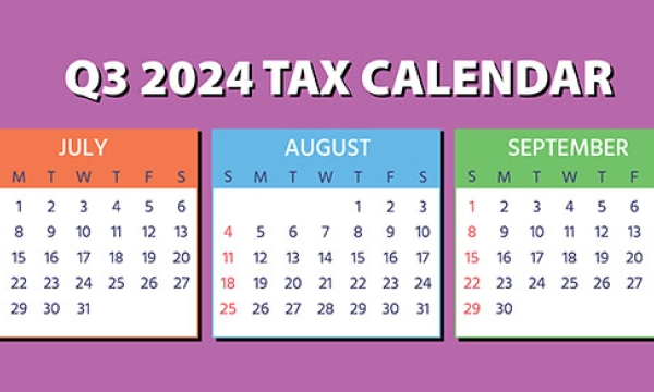 q3 2024 tax calendar