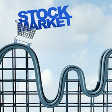 stock market rollercoaster